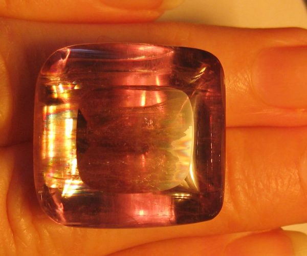 65.94cts. Zultanite® Polished Rough, Cushion - Image 3