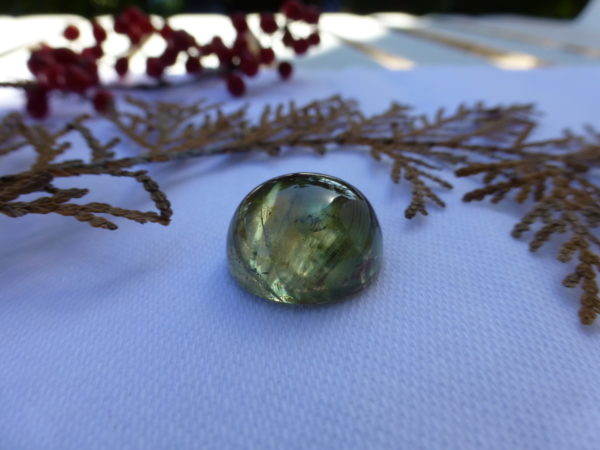 21.85 cts. Zultanite® Cabochon round, 16mm - Image 3