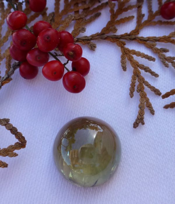 21.85 cts. Zultanite® Cabochon round, 16mm - Image 4