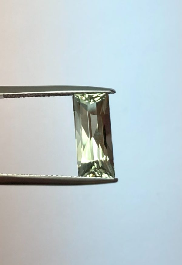 3.68 cts. Zultanite® Fancy Long Baguette 14x6mm - Image 2