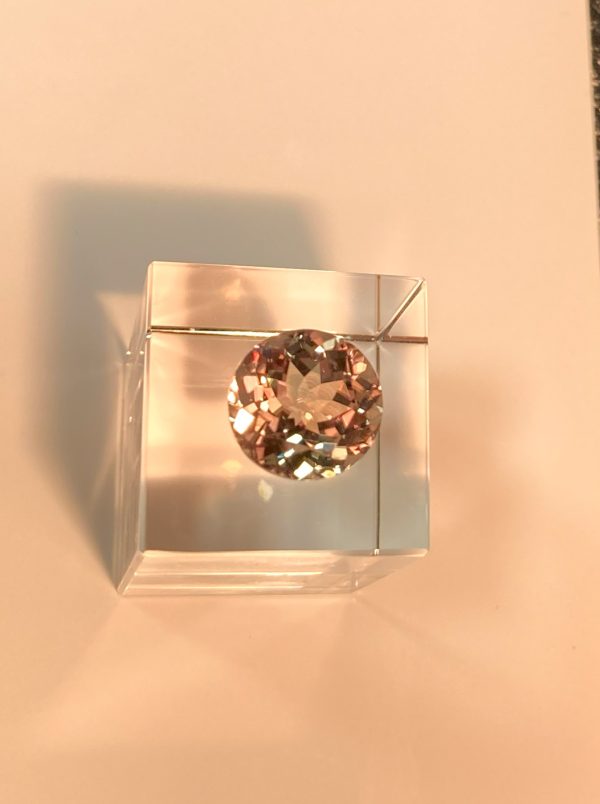 9.76 cts. Zultanite® Modified Portuguese Round Cut 13mm - Image 2