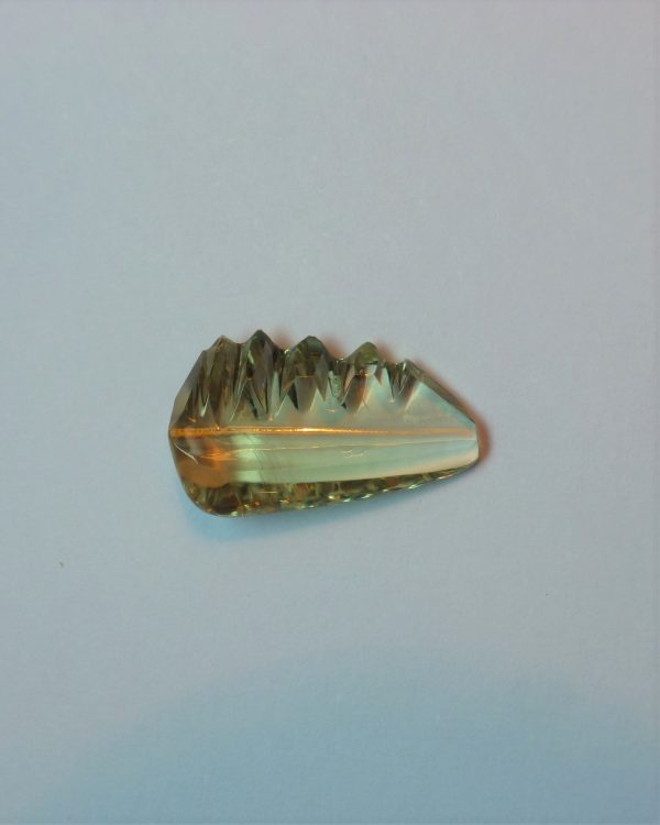 4.61 cts. Zultanite® Fancy Carved Spear Tip by Christopher Wolfsberg - Image 9
