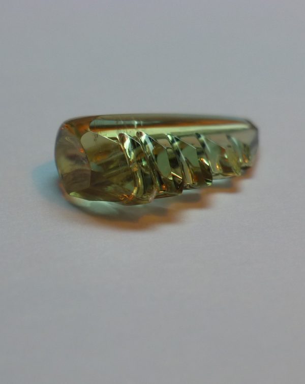 4.61 cts. Zultanite® Fancy Carved Spear Tip by Christopher Wolfsberg - Image 8