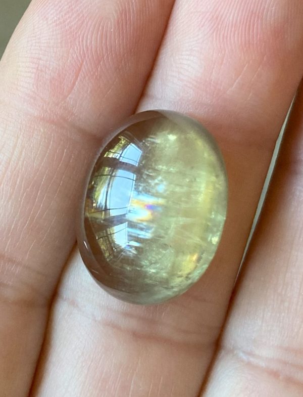 23.15 cts. Zultanite® Cabochon Oval Cut 20x15mm - Image 6